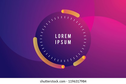 Modern geometric background. Technology minimal shape composition. vector illustration.