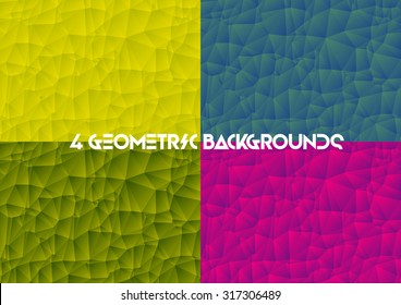 Modern geometric backgrounds. Bright abstract backtop. Web design backgrounds. 