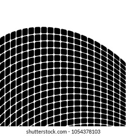 Modern geometric black white background with squares pixel. Design element gorgeous graphic image template monochrome tone. Abstract vector Illustration eps10 for your business brochure