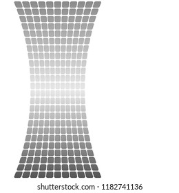 Modern geometric black white background with squares pixel. Design element gorgeous graphic image template monochrome tone. Abstract vector Illustration eps10 for your business brochure