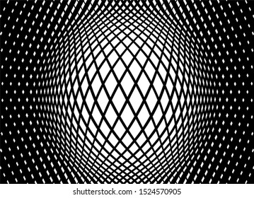 Modern geometric black and white background. For covers, business cards, banners, prints on clothes, wall decor, posters, canvases, websites, posts on social networks, videos. Vector graphics