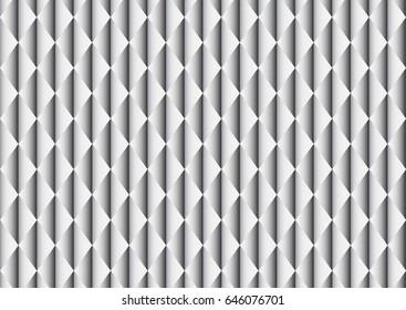 Modern geometric black and white vector pattern abstract background