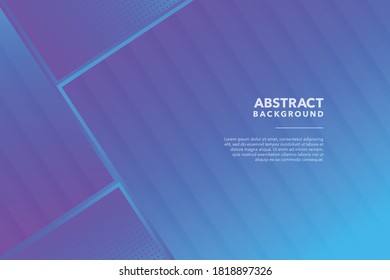 modern geometric blue background template