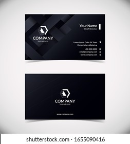 Modern Geometric Business Card Template