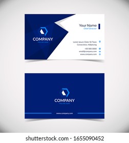 Modern Geometric Business Card Template