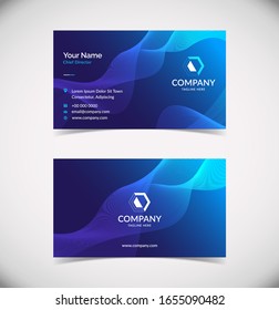 Modern Geometric Business Card Template