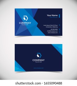 Modern Geometric Business Card Template