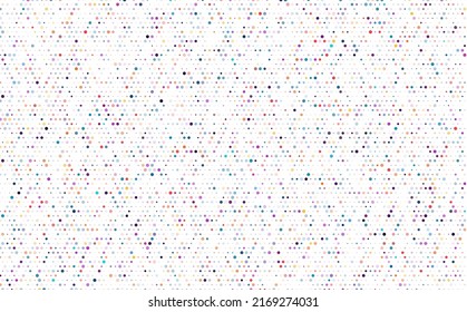 Modern geometric circle abstract background. Dot texture template.