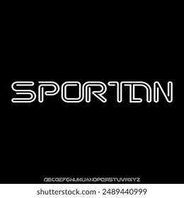 modern geometric circular font with rounded edges