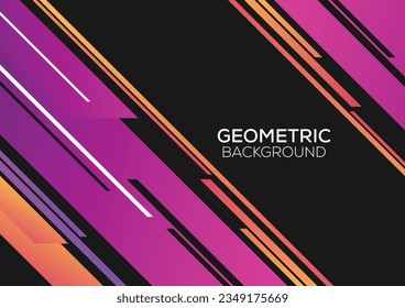 modern geometric color background minimalist design 