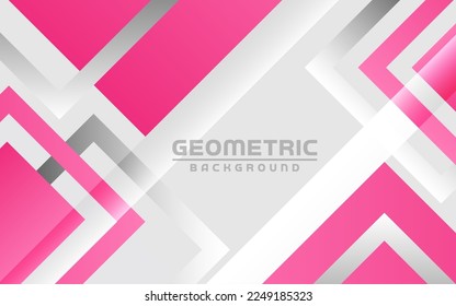 Modern geometric colorful shape background