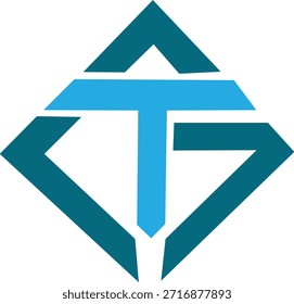 Modern Geometric Colorful Shape Vector logo with Star Center Abstract art, creative Symmetric Design.