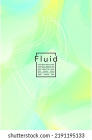 Diseño de portada geométrica moderna con líneas de gradiente y abstracto, figuras para su negocio.  Cobertura Diseño de afiches de arco iris fluido, efecto gradiente para el Festival Electrónico.