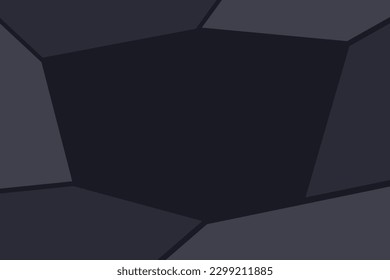 Modern Geometric Dark Background Template