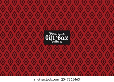 Modern geometric design gift wrap pattern featuring clean lines and shapes. Perfect for stylish packaging, adding a contemporary and elegant touch to gifts for any occasion