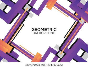 modern geometric design gradient minimalist background 