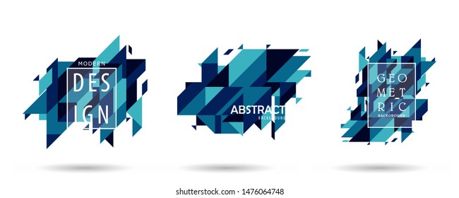 Modern Geometric Diagonal Abstract Background. Brochure, Poster, Web, and Flyer Design Elements
