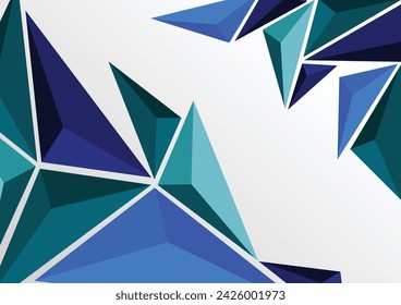 modern geometric diamond background banner