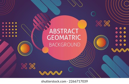 Modern geometric digital background with a composition of dynamic shapes mixed with abstract gradients
vector eps10.
