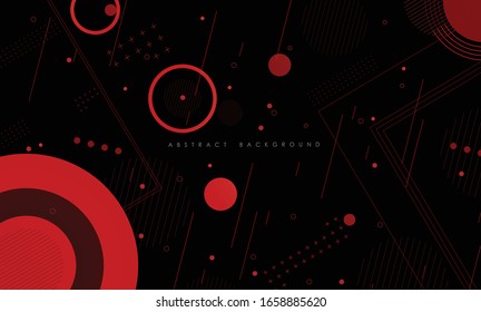 Digital geométrico moderno - Fondo vectorial.