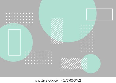 Modern geometric  with dots design, vector background.