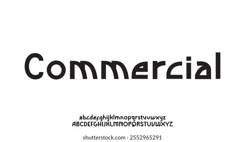 Modern geometric font, abstract tech type and futuristic technology typeface, vector techno alphabet. English letters font of digital future, HUD or computer game cyber world and Sci fi technology
