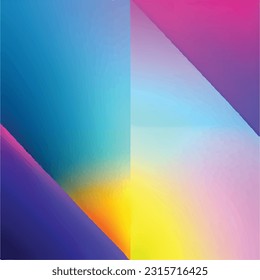 Modern geometric gradient rainbow texture concept abstract art