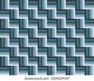 Blue Stripes Color Pattern