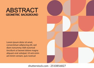 Moderne geometrische Grafik Tapete Vektor Geometrie Muster.