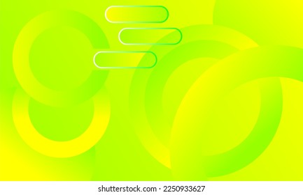 Modern geometric green background. Dynamic shape composition. Vector illustration