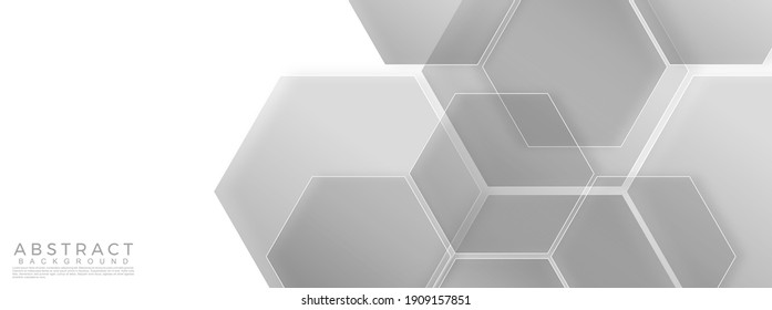 modern geometric hexagon shape Poster, wallpaper, Landing page. Vector Illustration