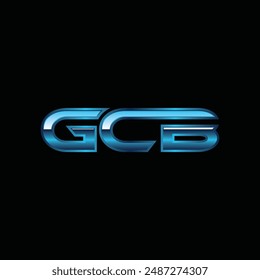 Modern Geometric Initial GCB Abstract Creative Business Design Logo