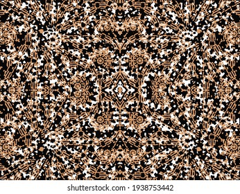 Modern Geometric Intricate Seamless Pattern