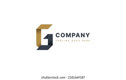 Modern Geometric Letter G Logo. Usable for Business and Company Branding Logos. Flat Vector Logo Design Template Element.