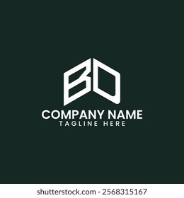 Modern Geometric Letter Logo Design