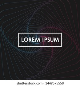Modern Geometric Line Art Background HD Vector