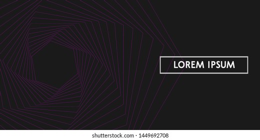 Modern Geometric Line Art Background HD Vector