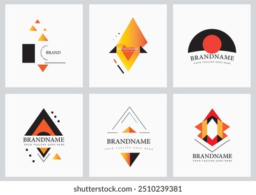 Modern Geometric Logo Design Collection