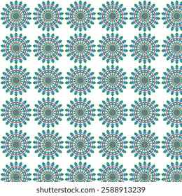 modern geometric mandala pattern design