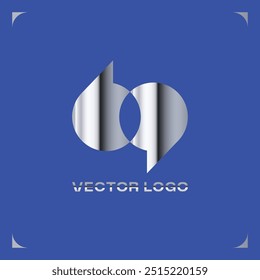 LOGOTIPO GRÁFICO METÁLICO GEOMÉTRICO MODERNO 
