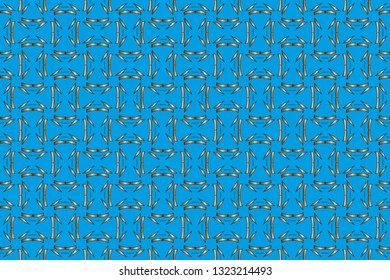  Modern geometric ornament. . Decorative texture. The background mosaic.  Stylish and golden  texture. Luxury  vector pattern. Vector illustration