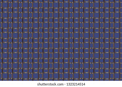  Modern geometric ornament. . Decorative texture. The background mosaic.  Stylish and golden  texture. Luxury  vector pattern. Vector illustration