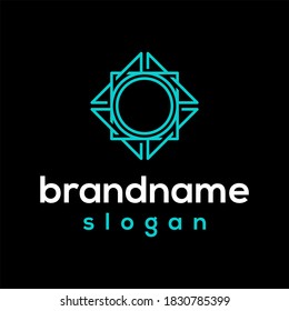 Modern geometric ornament design vector EPS 10