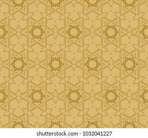Modern geometric ornament. Seamless vector illustration for design.