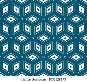 Modern geometric ornament. Seamless vector illustration for design.