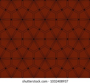 Modern geometric ornament. Seamless vector illustration for design.