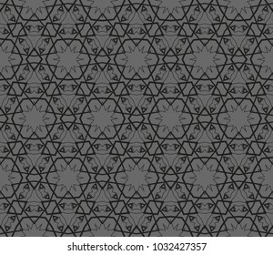 Modern geometric ornament. Seamless vector illustration for design.