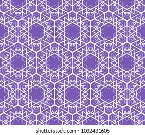 Modern geometric ornament. Seamless vector illustration for design.