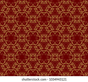 Modern geometric ornament. Seamless vector illustration for design.