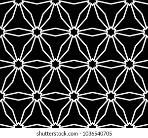 Modern geometric ornament. Seamless vector illustration for design.